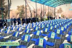 کاشت نهال به یاد دانش آموزان شهید میناب در دانشگاه تهران